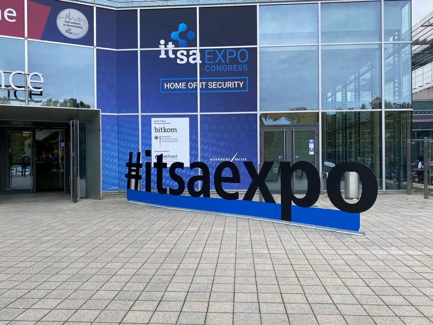 The Entrace of the 2024 it-sa Conference & Expo